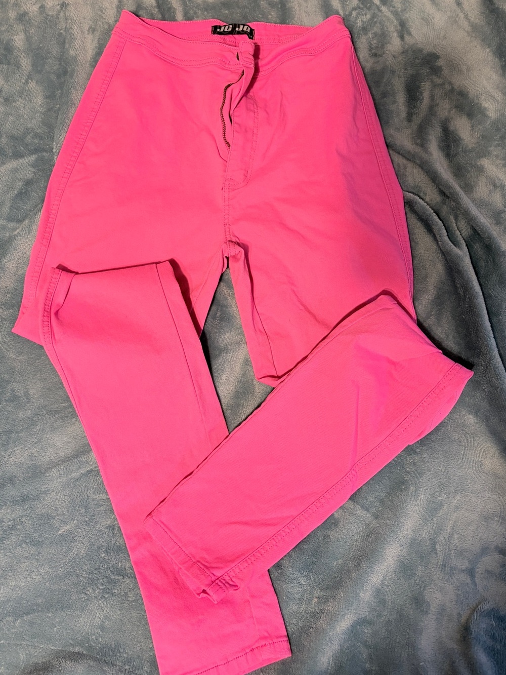 JC JO hot pink super skinny size large jeans